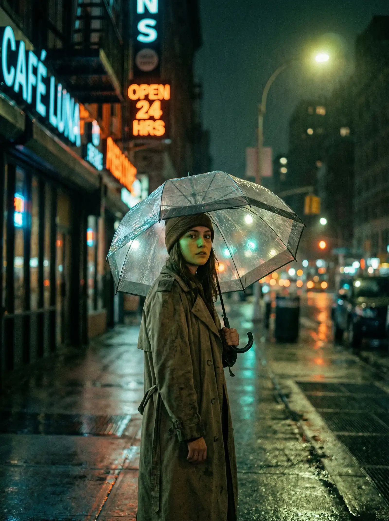 捷克搭讪 本周佳作 - 雨夜独行